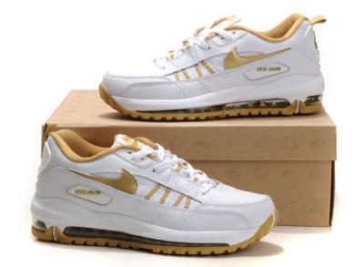 cheap nike air max terra ninety white/gold-men shoes